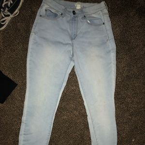 High rise jeans